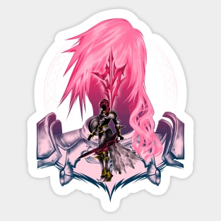 Lightning of FFXIII Sticker